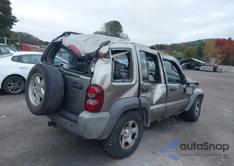 2007 Jeep Liberty Sport from USA, damaged, VIN 1J4GL48K57W540044